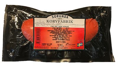 Falukorv – Sorunda Korvfabrik